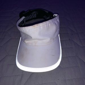 white Avia hat